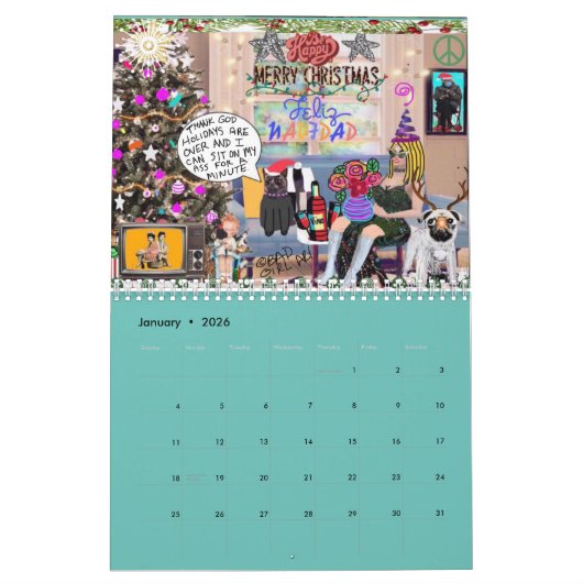 Kunstkalender Kalender (Jan 2026)