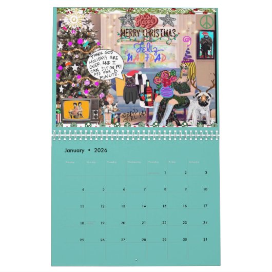 Kunstkalender Kalender (Jan 2026)