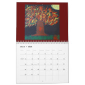 Kunstkalender mit vielen Gemälden von Tamar Raine, Kalender (Mär 2026)