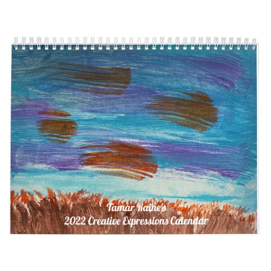 Kunstkalender mit vielen Gemälden von Tamar Raine, Kalender (Titelbild)