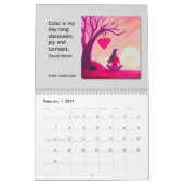 Kunstkalender Vanessa 2024 Art Studio Kalender (Feb 2027)