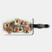 Kunstkarte "GARDEN HELPERS" Gepäckanhänger (Rückseite horizontal)