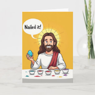 Kunstkarte "Nailed It" Karte