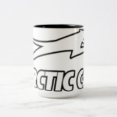 Kunstkatze Zweifarbige Tasse (Mittel)