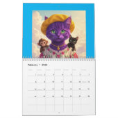 Kunstkatzen-Kalender Kalender (Feb 2026)