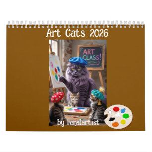 Kunstkatzen-Kalender Kalender