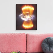 Kunstkonzept einer Galaxie Leinwanddruck (Insitu (Wohnzimmer))
