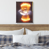 Kunstkonzept einer Galaxie Leinwanddruck (Insitu (Schlafzimmer))