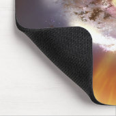 Kunstkonzept einer Galaxie Mousepad (Ecke)