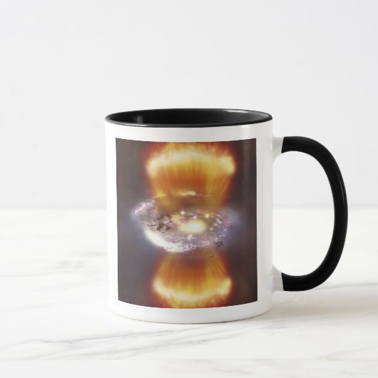 Kunstkonzept einer Galaxie Tasse (Rechts)