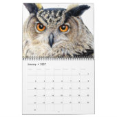 Kunstkunst der Künstlerin Sarah Trett Blume und Ti Kalender (Jan 2027)