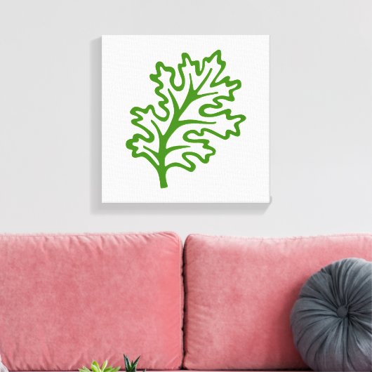 Kunstkunst der Leinwand von Nassblättern (Insitu (Wohnzimmer))