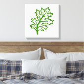 Kunstkunst der Leinwand von Nassblättern (Insitu (Schlafzimmer))