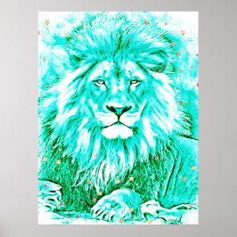 *~* Kunstkunst Kunst Kunst-Celestial LION AP23 Poster