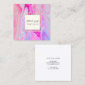 Kunstkunst Quadratische Visitenkarte (Vorne/Hinten)