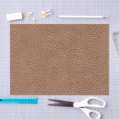 Kunstleder Natur Braun Seidenpapier (Handwerk)