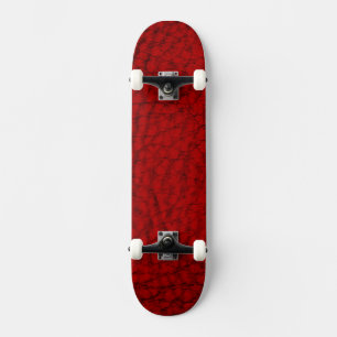 Kunstleder Rot Skateboard