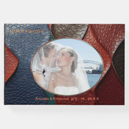 Kunstleder Textur Kunst Designs Gästebuch