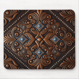 Kunstledermaskuline Mousepad