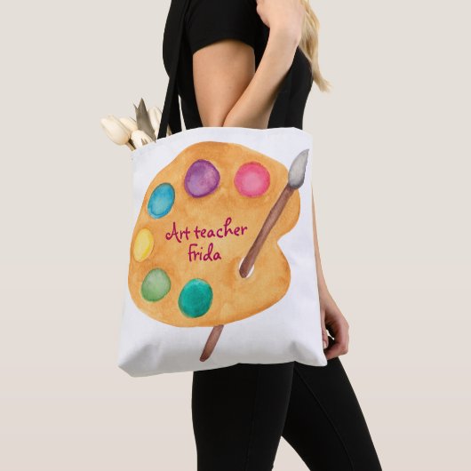 Kunstlehrer Geschenk Kunst-Klasse Tasche (Von Nahem)