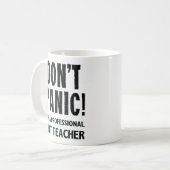 Kunstlehrer Kaffeetasse (Vorderseite Links)