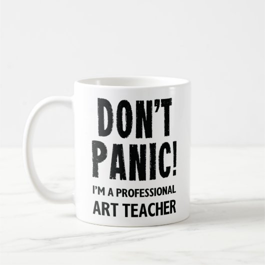 Kunstlehrer Kaffeetasse (Links)