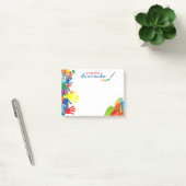 Kunstlehrer-Post-Itanmerkungen Post-it Klebezettel (Büro)