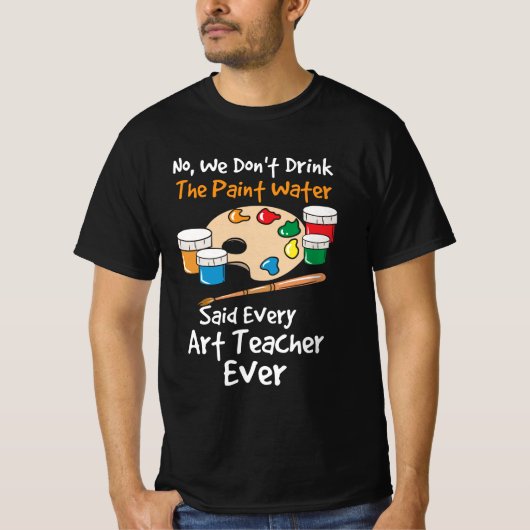 Kunstlehrer T-Shirt (Vorderseite)