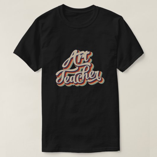 Kunstlehrer T-Shirt (Design vorne)
