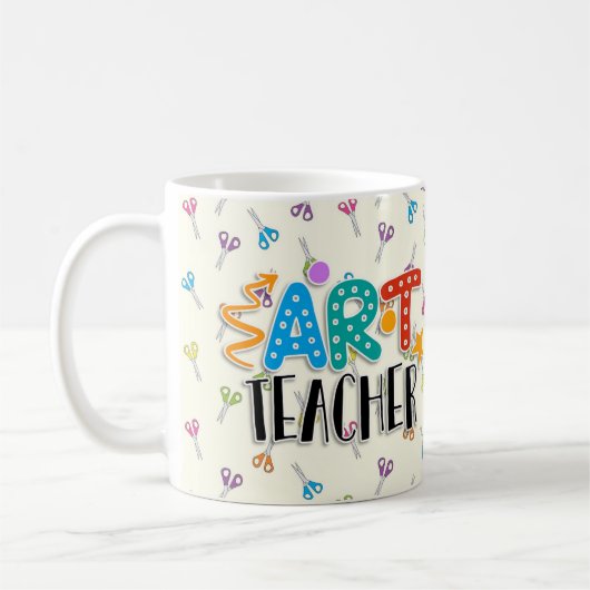 Kunstlehrer Tasse (Links)