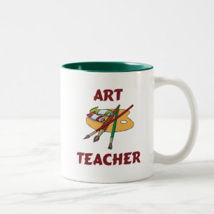 Kunstlehrer-Tasse Zweifarbige Tasse