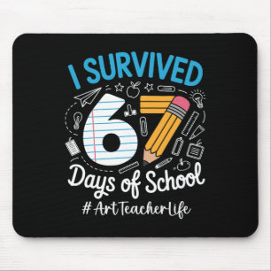 Kunstlehrer überlebte 67 Tage Schulhumor-Design Mousepad