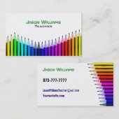 Kunstlehrer-Visitenkarten Visitenkarte (Vorne/Hinten)