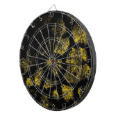 Kunstleoparden Dartscheibe (Vorderseite rechts)