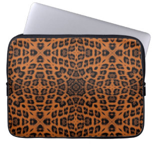 Kunstleopardenfell Laptopschutzhülle