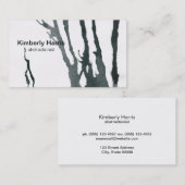 Künstler 2 visitenkarte (Vorne/Hinten)