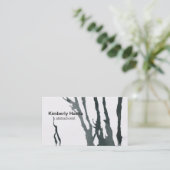 Künstler 2 visitenkarte (Stehend Vorderseite)