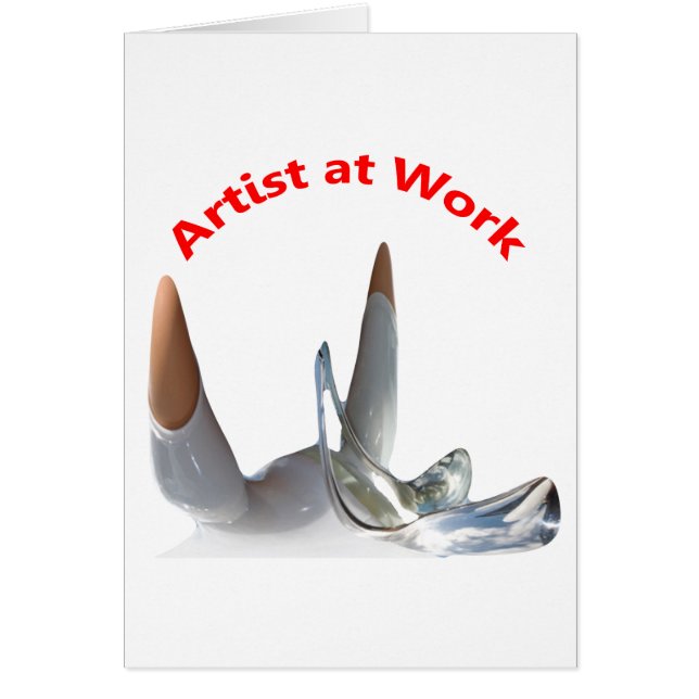 Künstler am Arbeitsplatz (Vorne)