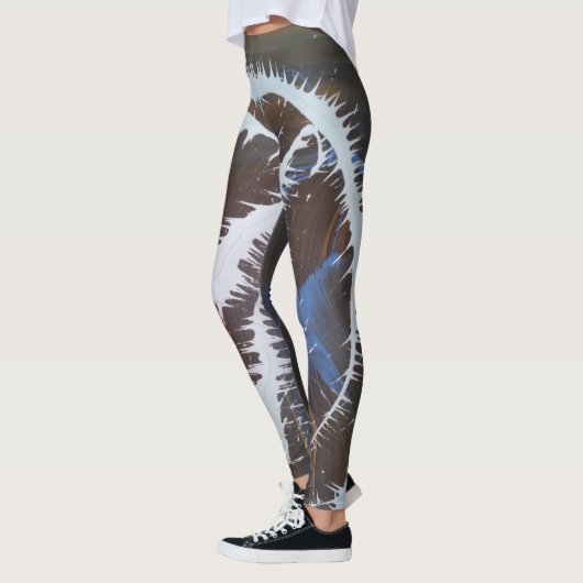 Künstler am Arbeitsplatz Leggings (Links)