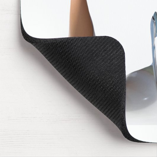 Künstler am Arbeitsplatz Mousepad (Ecke)