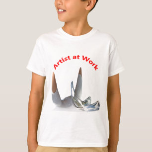 Künstler am Arbeitsplatz T-Shirt