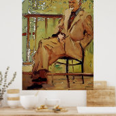 Künstler auf der Veranda Poster (Küche)