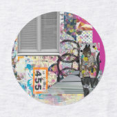 Künstler aus wasserdichtem Eisen auf dem Etikett (Design 1)