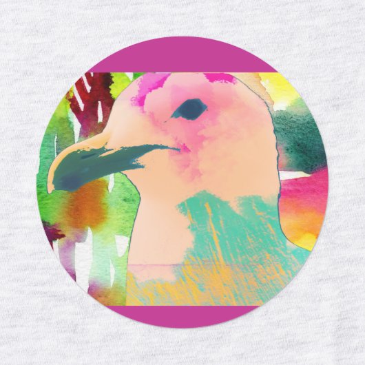 Künstler aus wasserdichtem Eisen auf dem Etikett (Design 2)