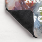 "Künstler bei der Arbeit " Mousepad (Ecke)