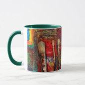 Künstler-Bruch Tasse (Links)
