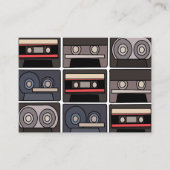 Künstler der Kassettenbandmusik Visitenkarte (Vorderseite)