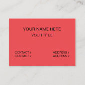 Künstler der Kassettenbandmusik Visitenkarte (Rückseite)