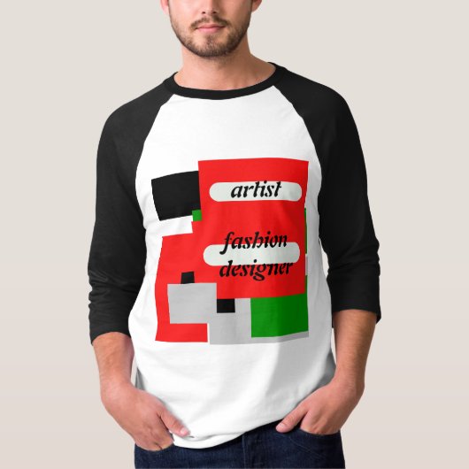 Künstler Designer T-Shirt (Vorderseite)