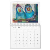 Künstler durch Unfall das ganze Jahr über Kalender (Jan 2026)